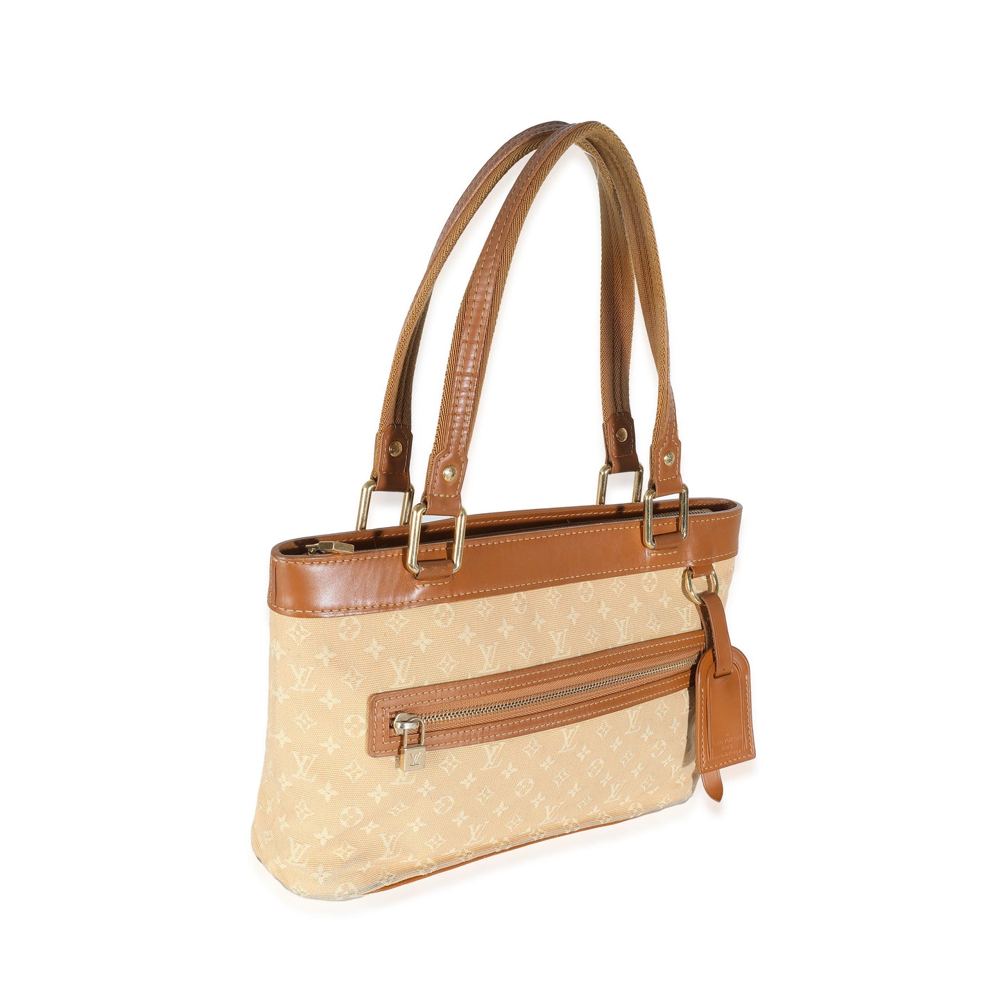 Louis Vuitton Beige Monogram Mini Lin Lucille PM