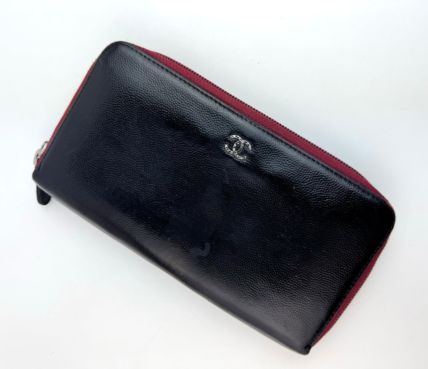 Chanel Zippy Wallet black