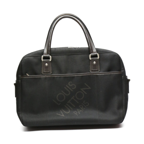 LOUIS VUITTON Handbag M93082 Damier Jean Canvas Noir (Black) Documents bag Damier Jean Yak unisex(Unisex)