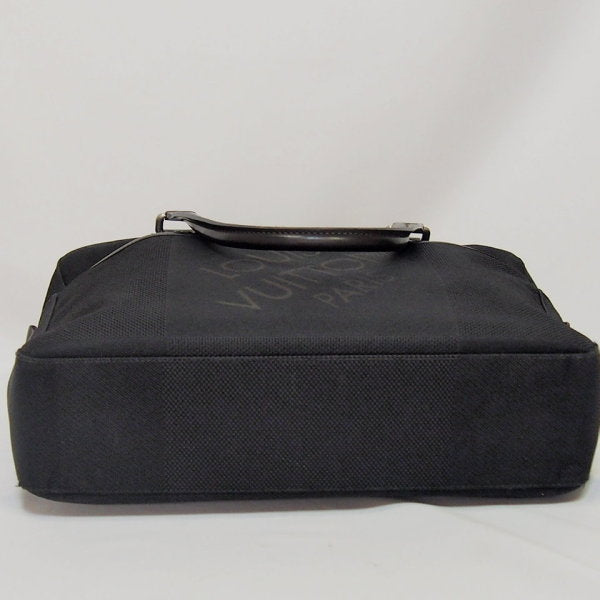 LOUIS VUITTON Handbag M93082 Damier Jean Canvas Noir (Black) Documents bag Damier Jean Yak unisex(Unisex)
