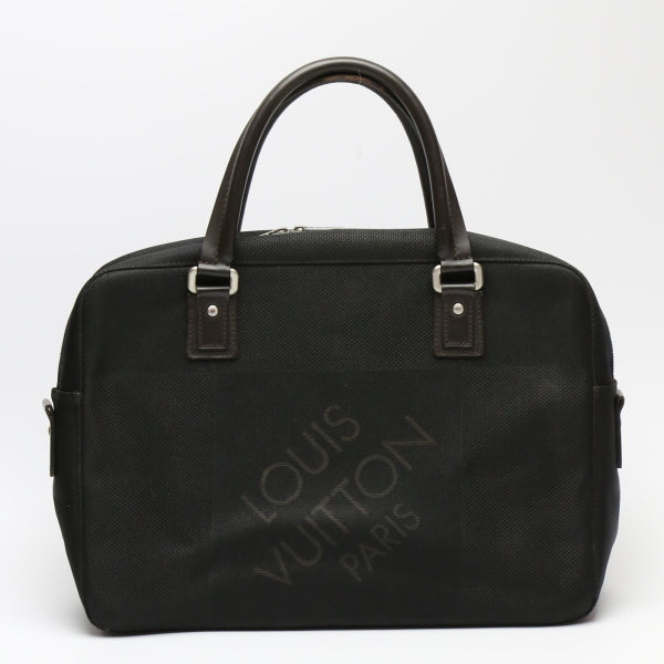 LOUIS VUITTON Handbag M93082 Damier Jean Canvas Noir (Black) Documents bag Damier Jean Yak unisex(Unisex)