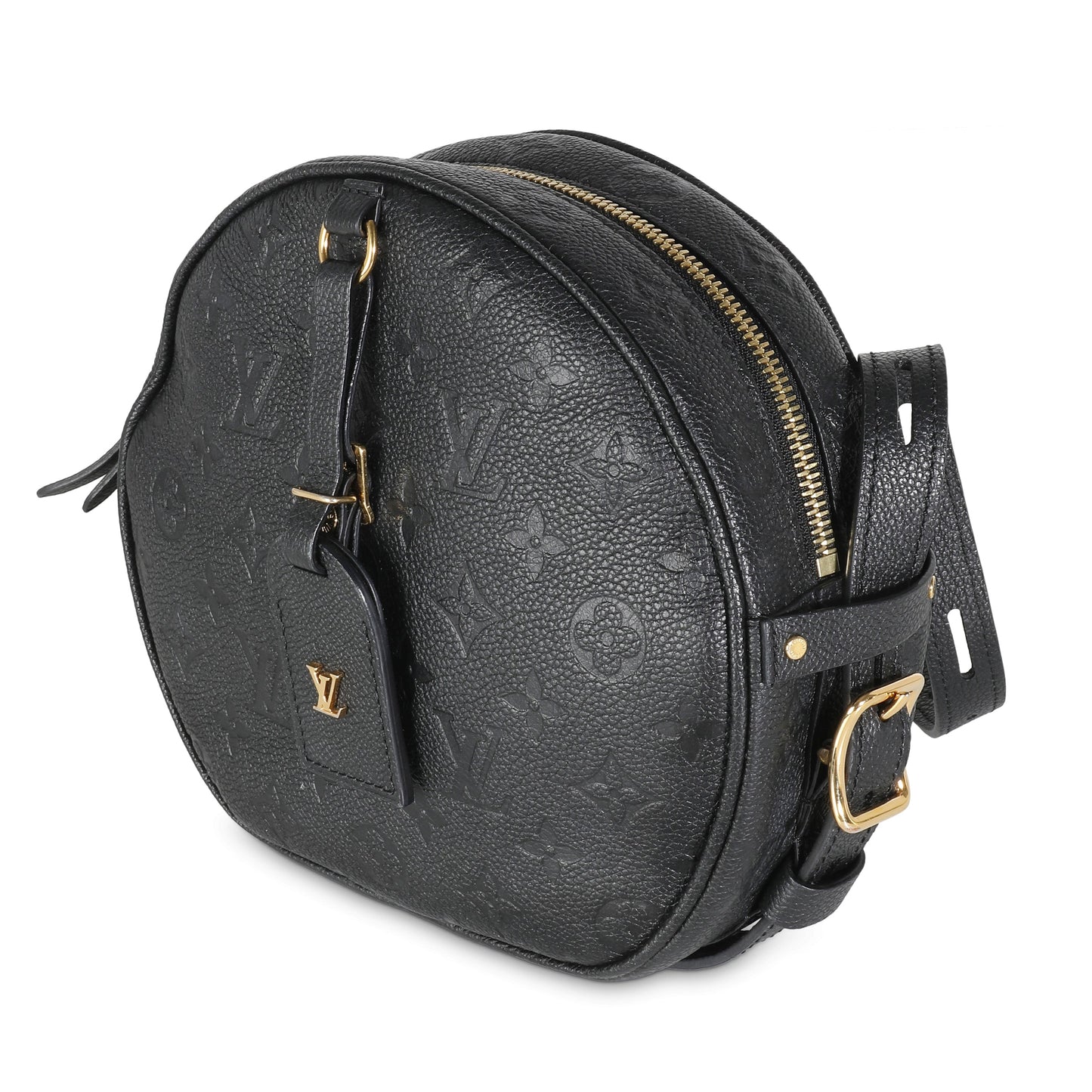 Louis Vuitton Black Empreinte Boite Chapeau Souple MM