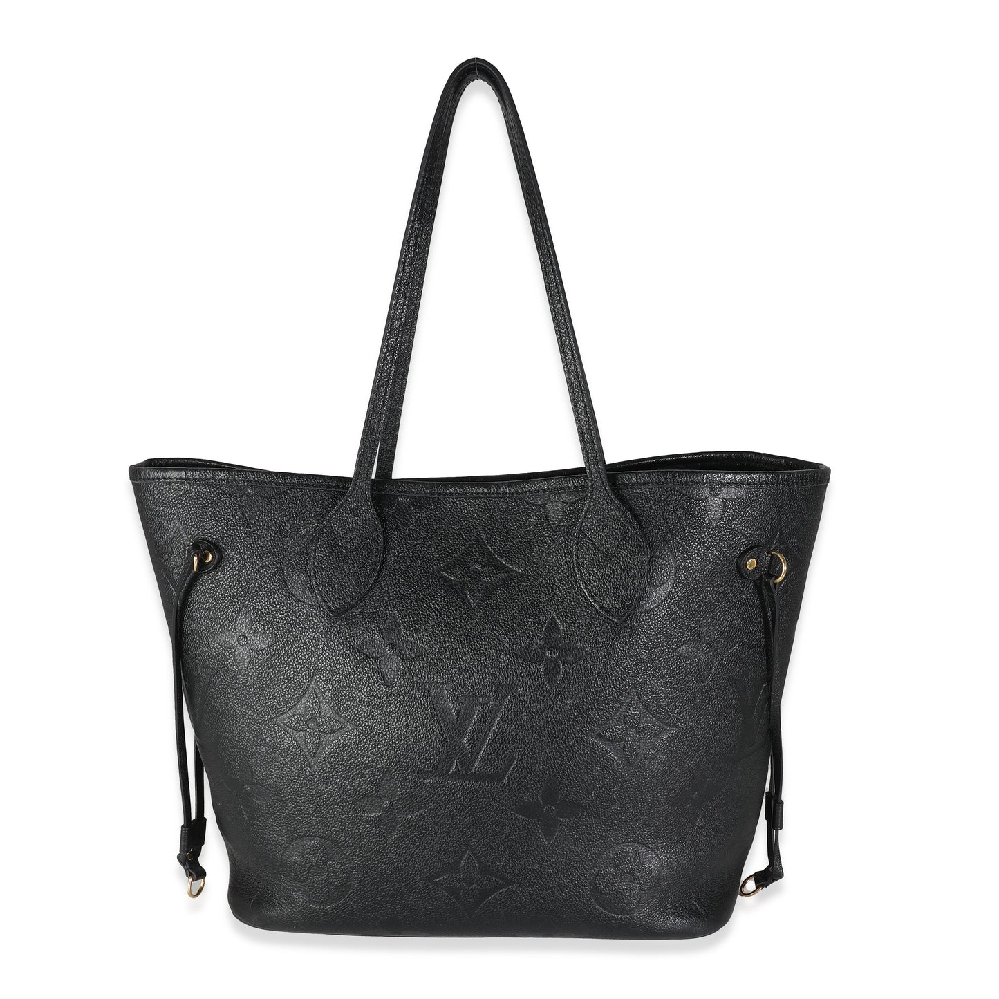 Louis Vuitton Black Monogram Empreinte Neverfull MM