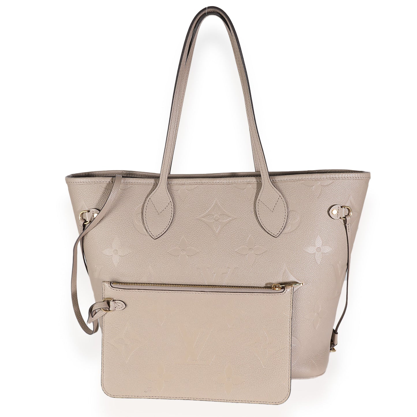 Louis Vuitton Turtledove Monogram Empreinte Neverfull MM