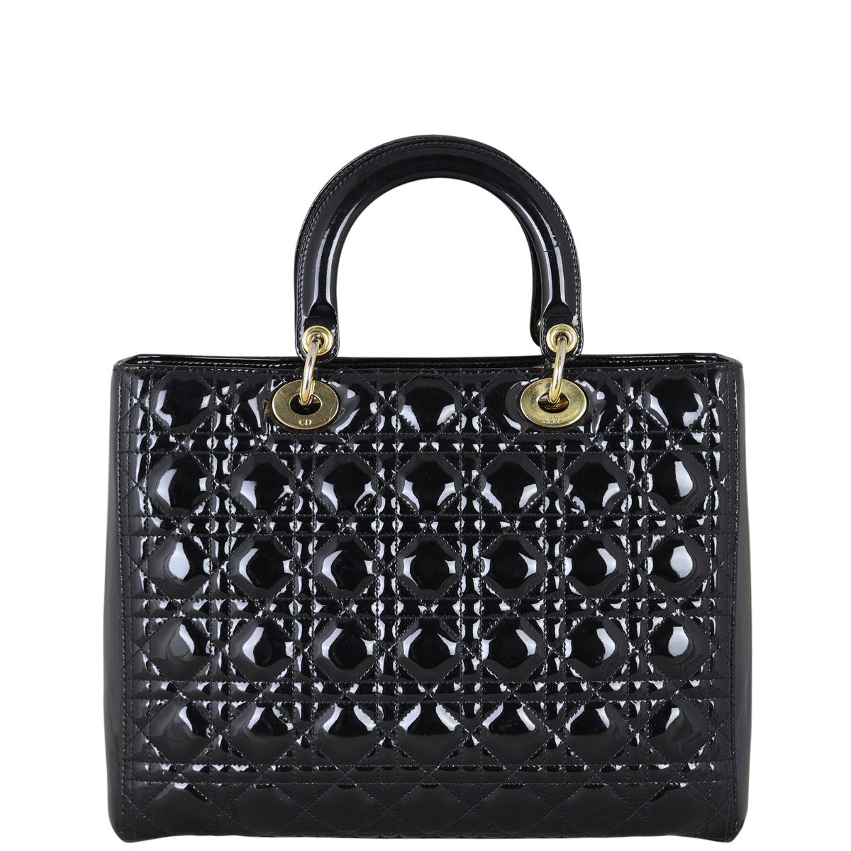 Dior Lady Dior Large Patent