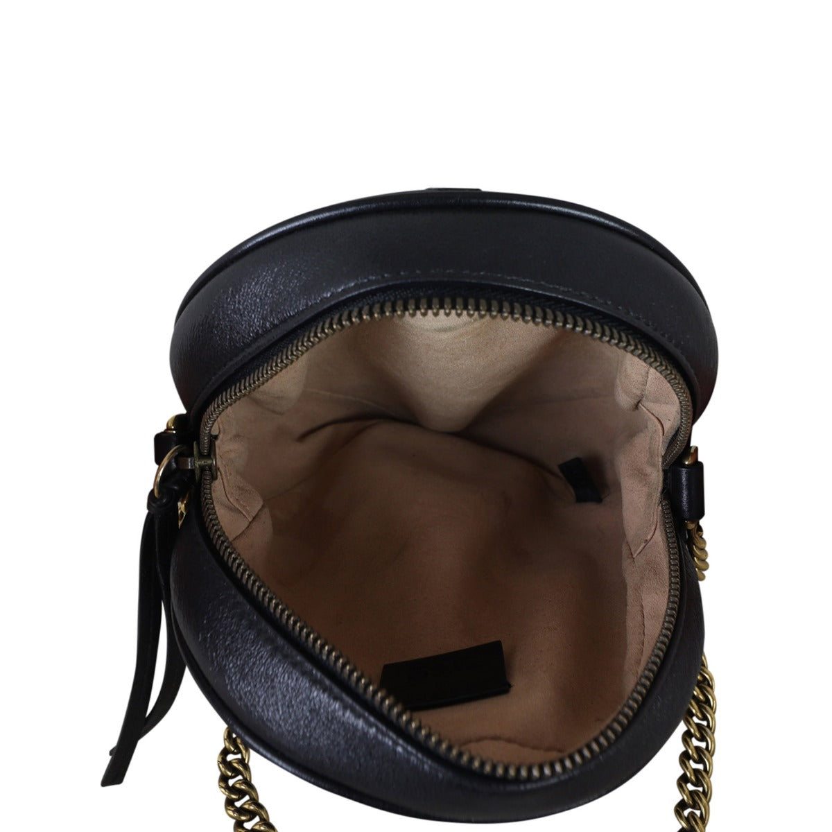 Gucci GG Marmont Round Chain Shoulder Bag