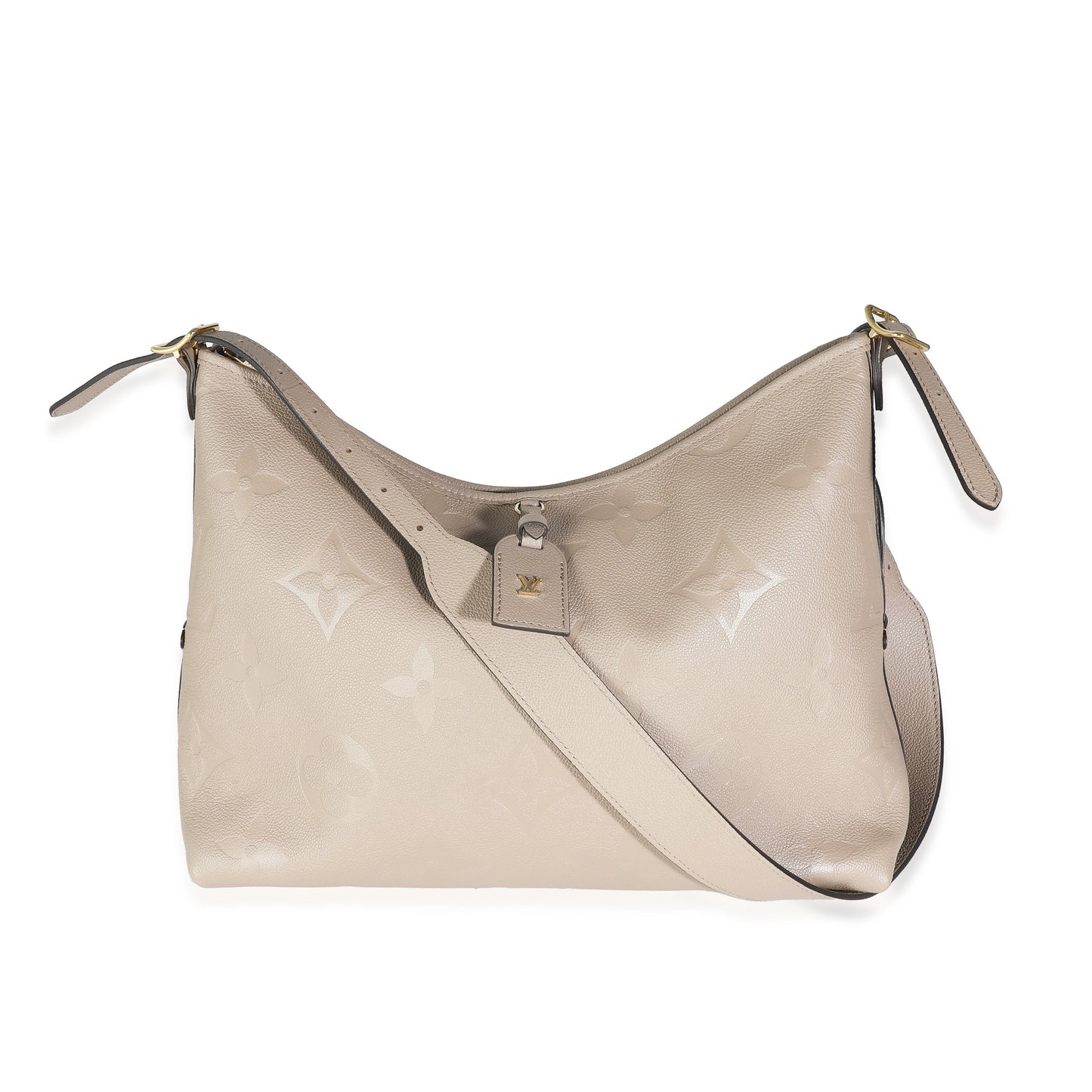 Louis Vuitton Turtledove Monogram Empreinte CarryAll MM