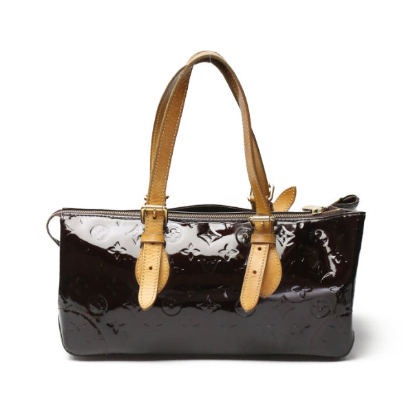 LOUIS VUITTON Handbag M93510 Monogram Vernis Amarrant Rosewood Avenue Vernis Shoulder Bag Women
