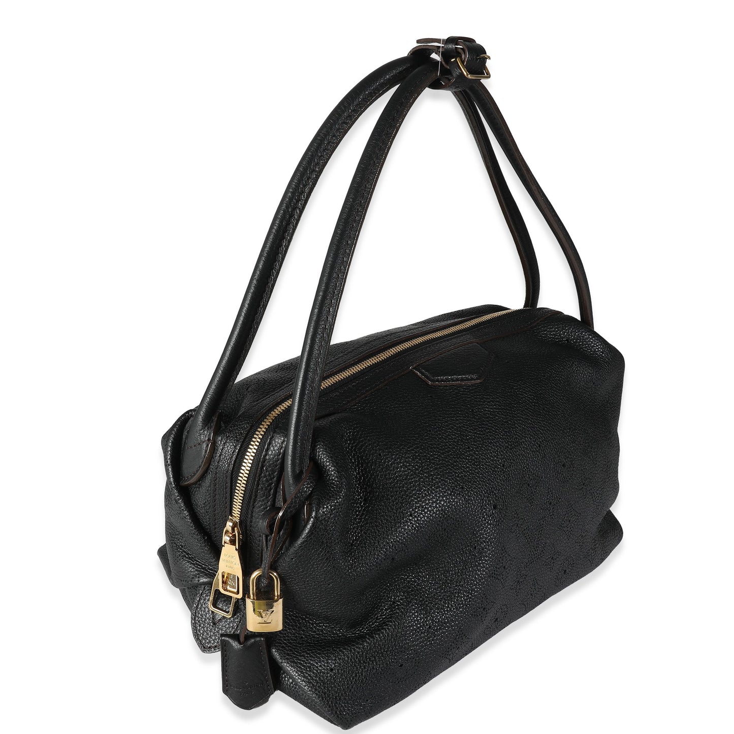Louis Vuitton Black Monogram Mahina Galatea PM