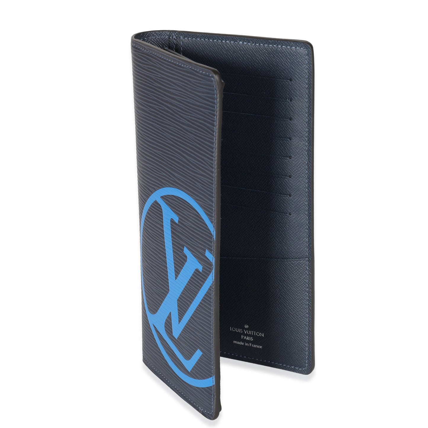 Louis Vuitton Navy EpiCircle Brazza Wallet