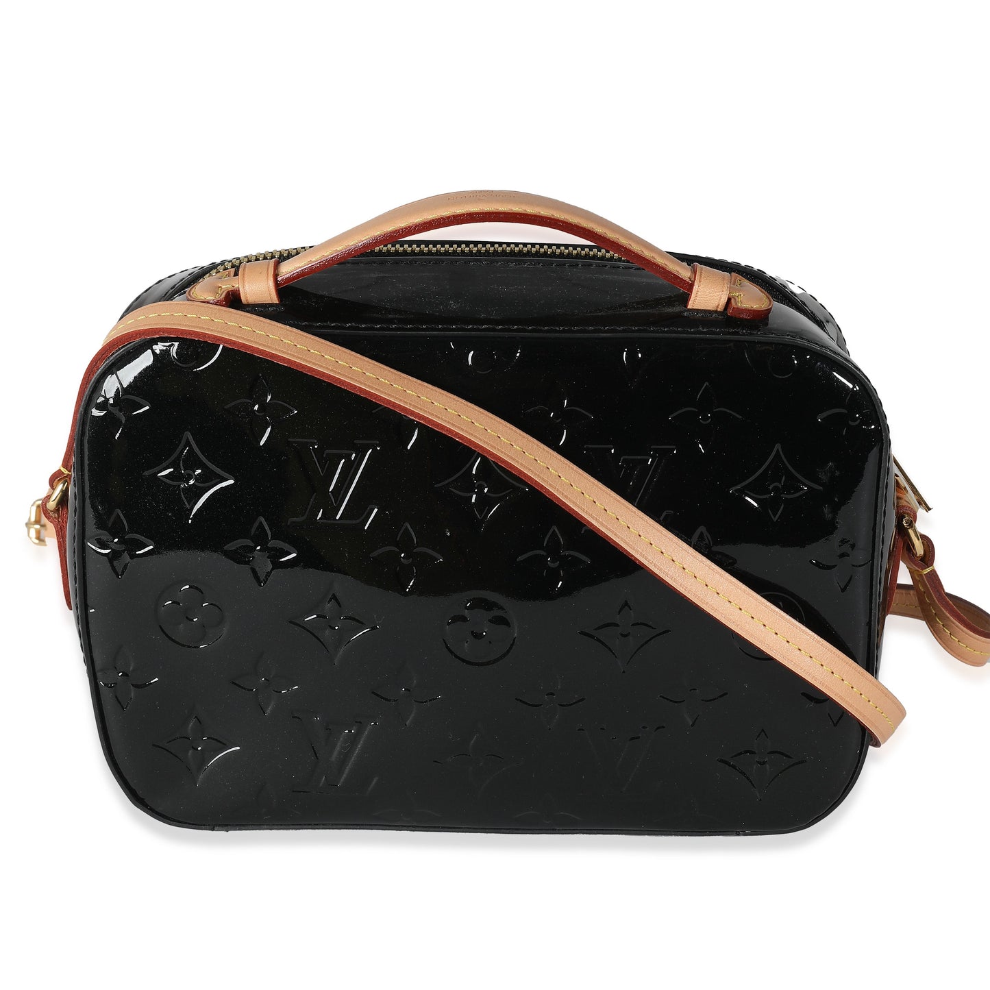 Louis Vuitton Black Vernis Santa Monica