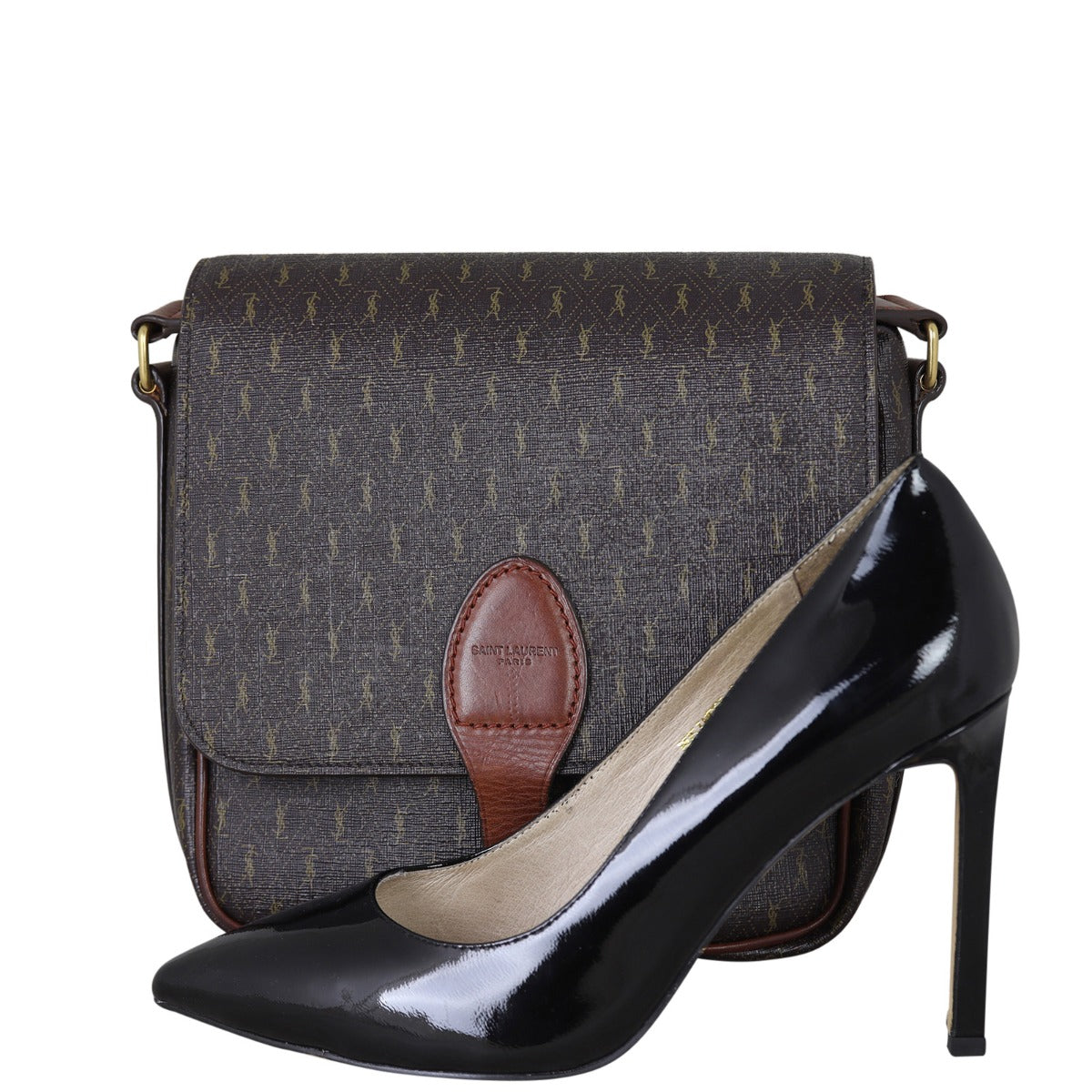 Saint Laurent Le Monogramme Buckle Satchel