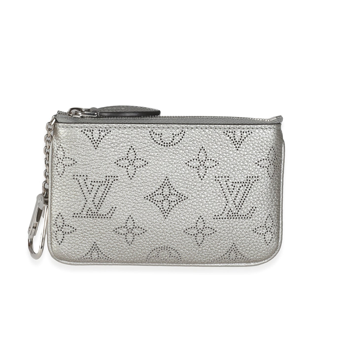 Louis Vuitton Sier Monogram Mahina Key Pouch