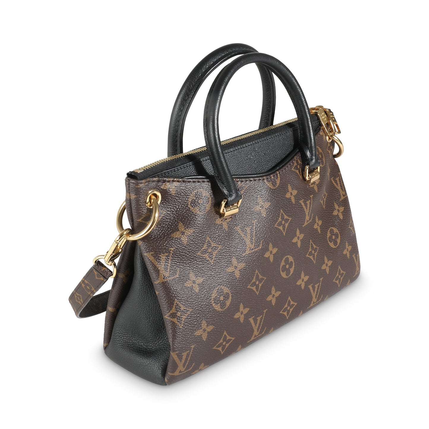 Louis Vuitton Black Monogram Canvas Pallas BB
