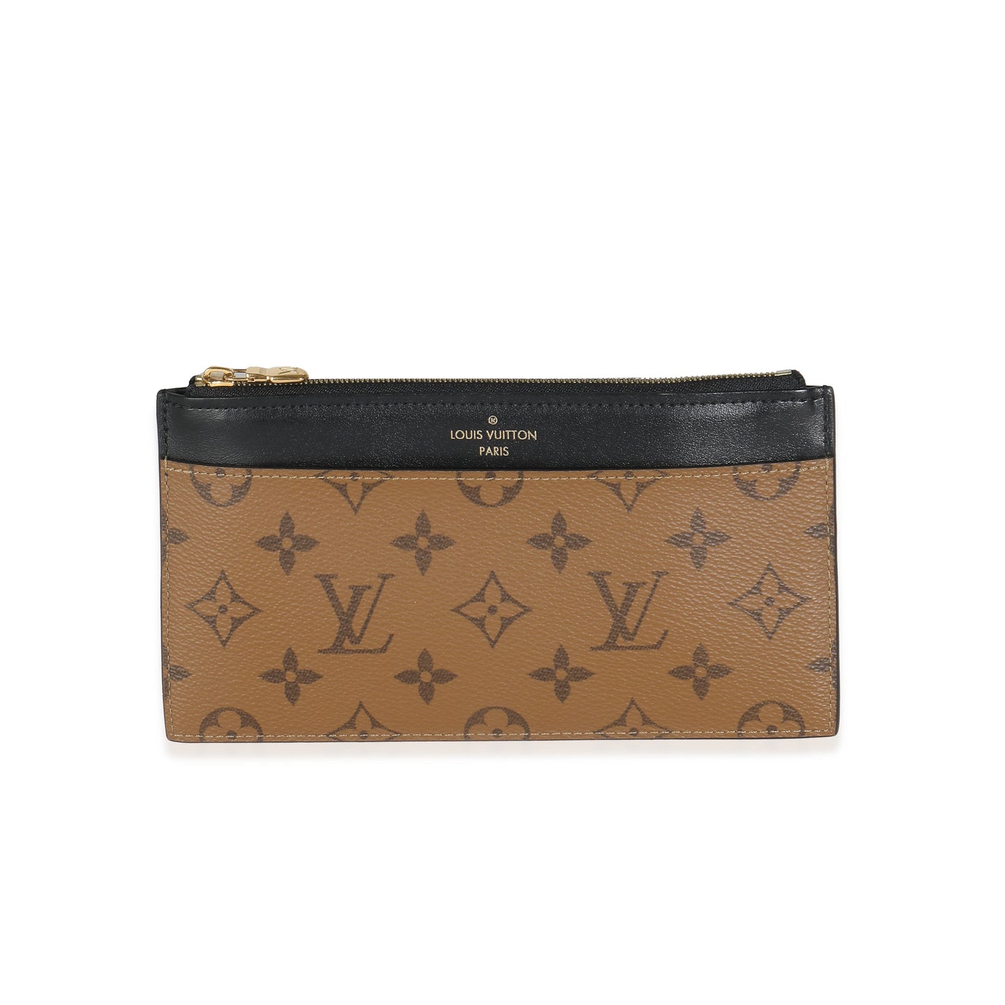 Louis Vuitton Monogram Reverse Canvas Slim Purse