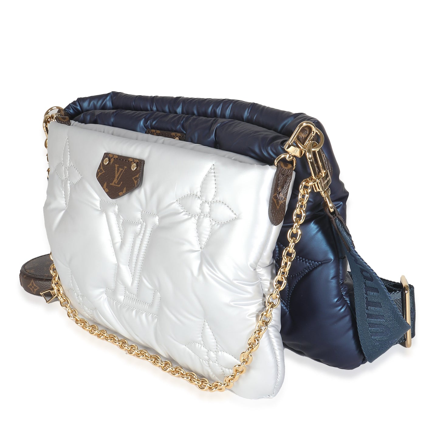 Louis Vuitton Navy Sier Econyl Monogram Pillow Maxi Multi Pochette Accessories
