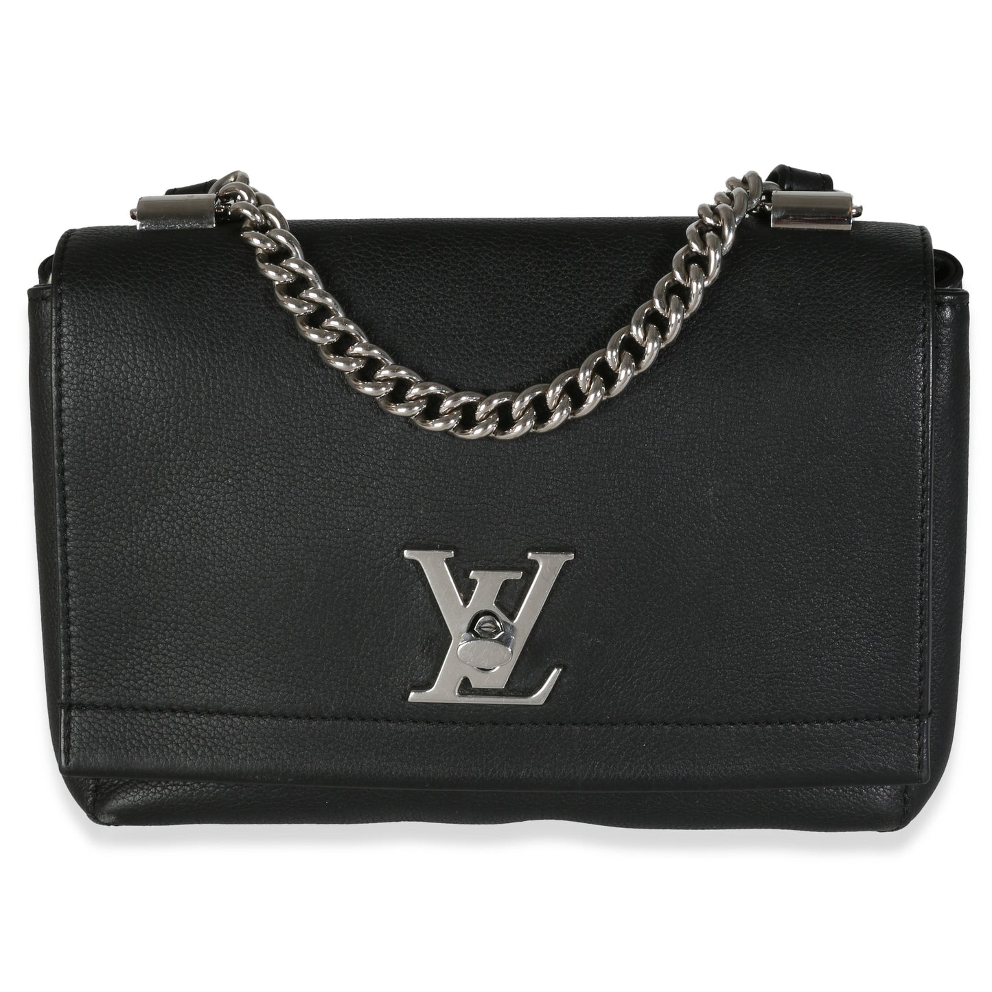 Louis Vuitton Black Calfskin Lockme II BB