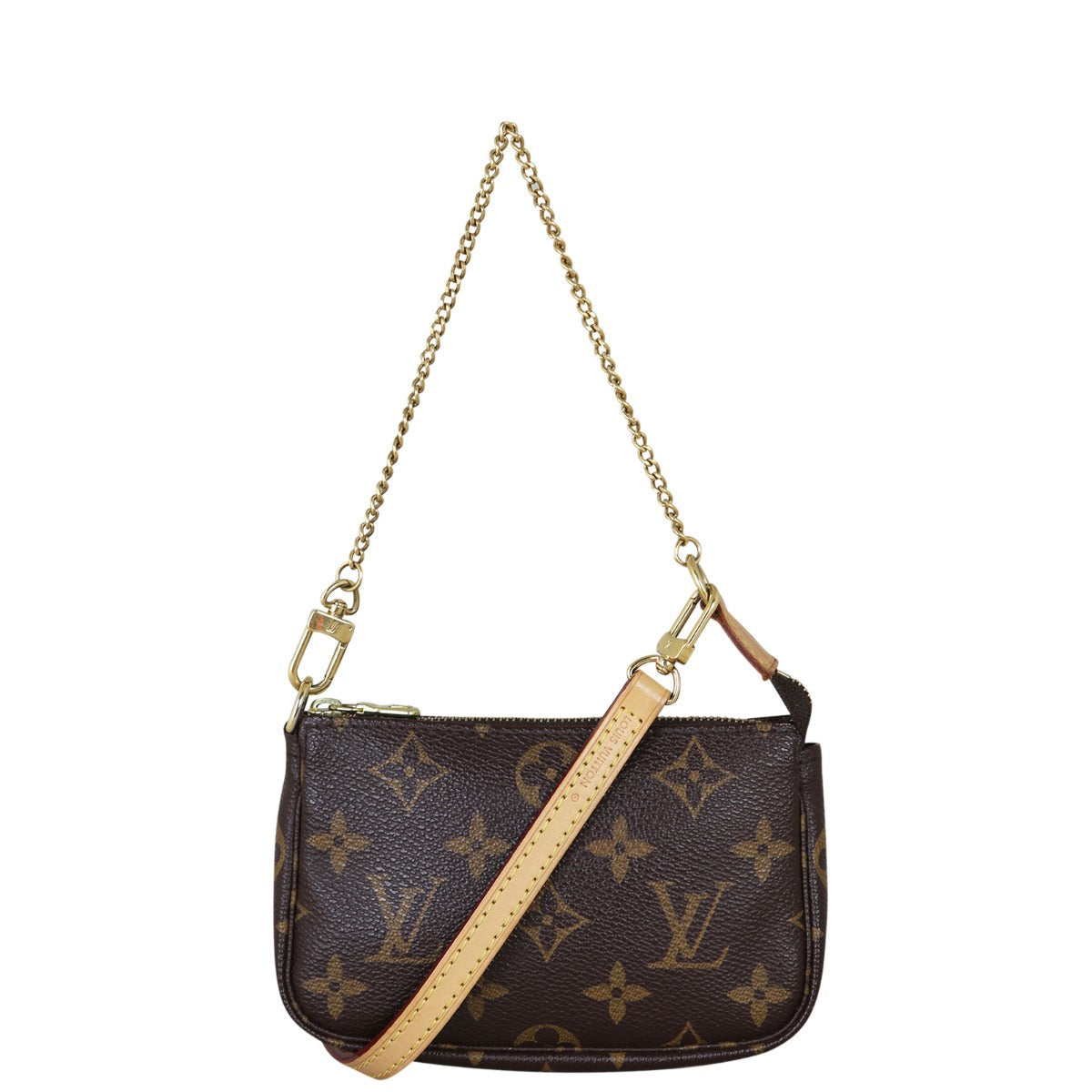 Louis Vuitton Mini Pochette Accessoires Monogram with Strap