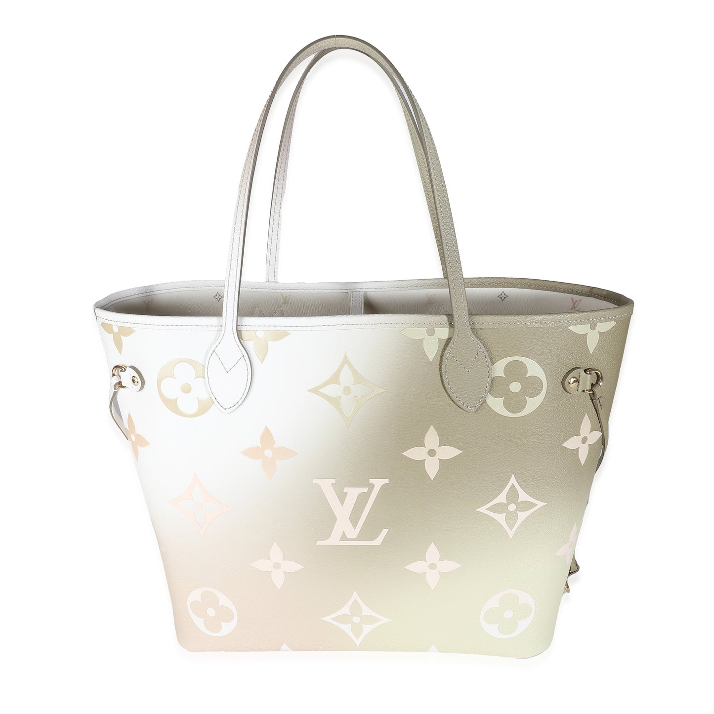 Louis Vuitton Sunset Kaki Monogram Giant Spring In The City Neverfull MM