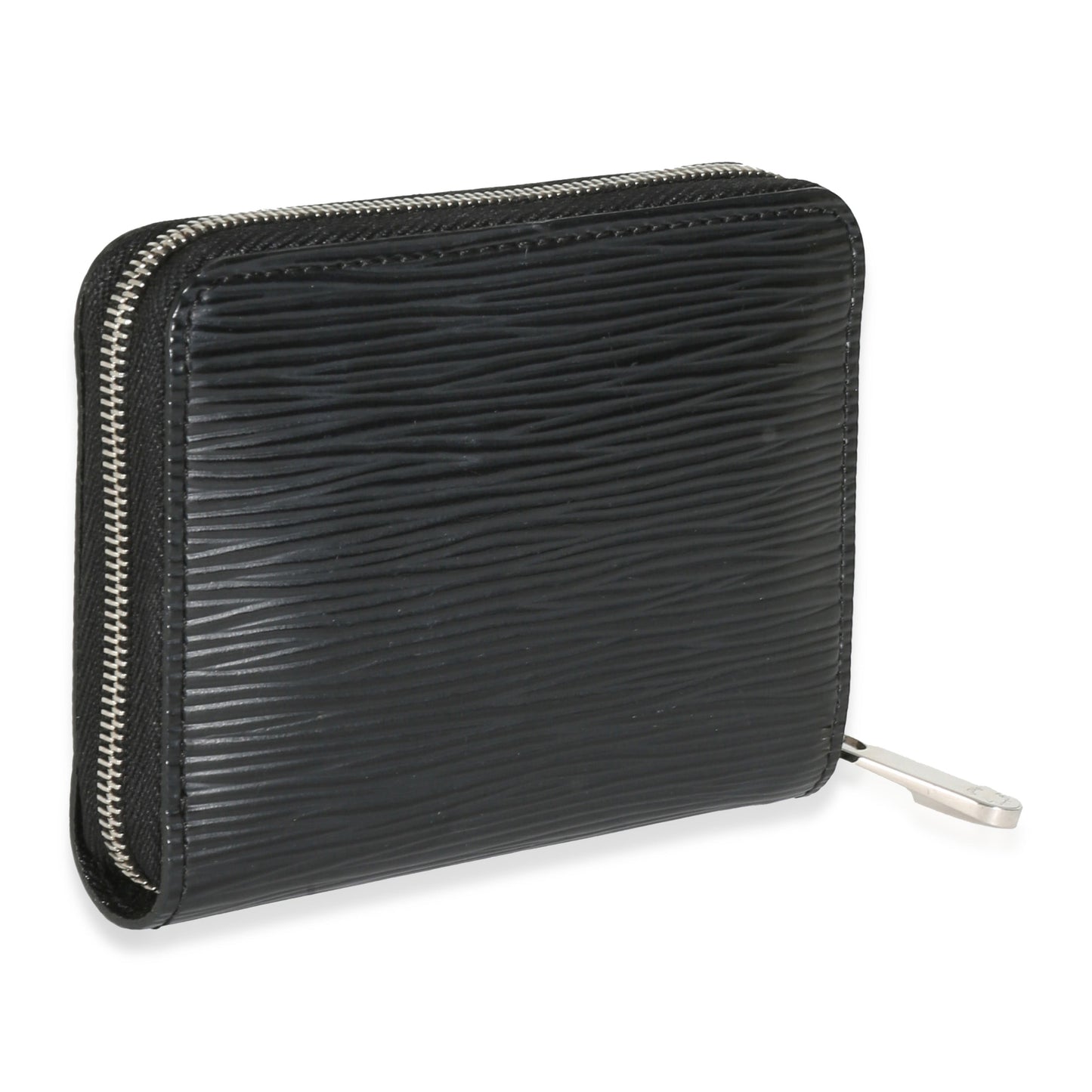 Louis Vuitton Black Epi Zippy Coin Purse