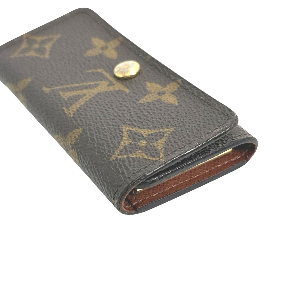 LOUIS VUITTON Key case Key holder M62631 Monogram canvas Brown Monogram Multicles4