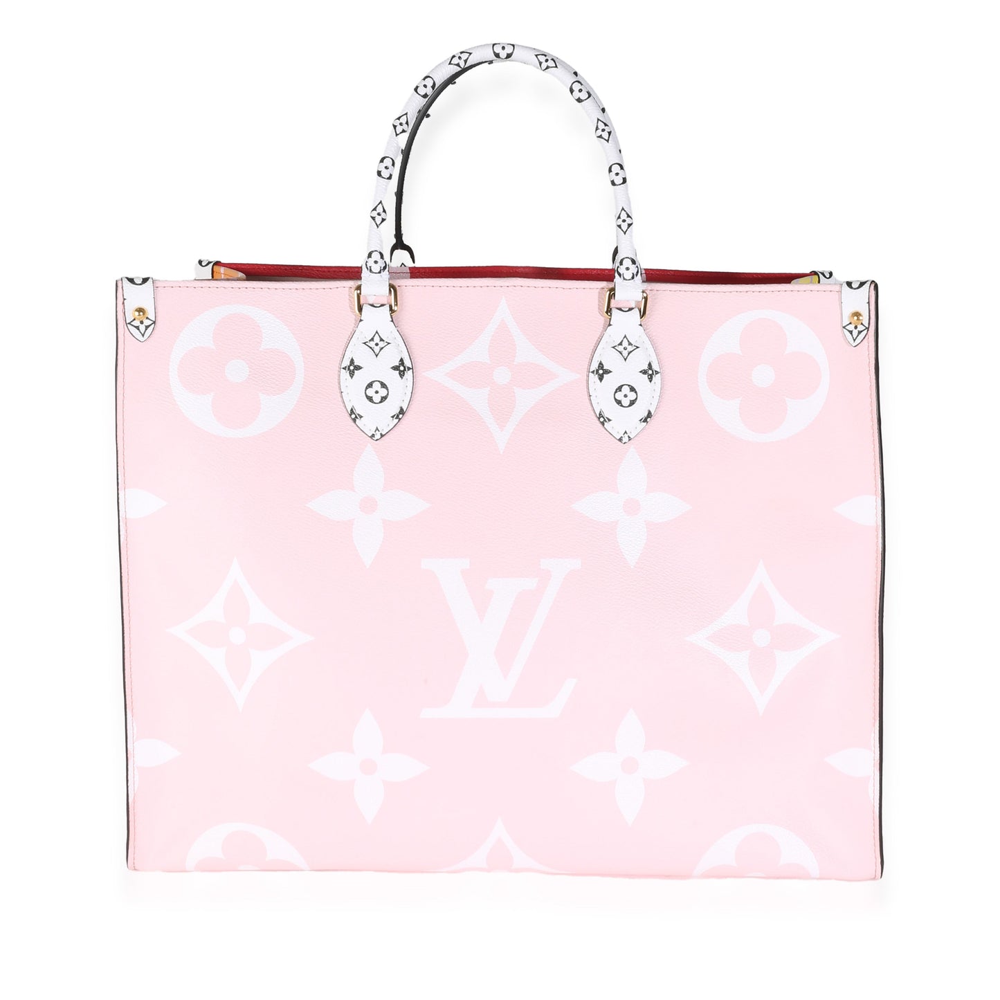 Louis Vuitton Rouge Rose Monogram Giant Canvas Onthego GM