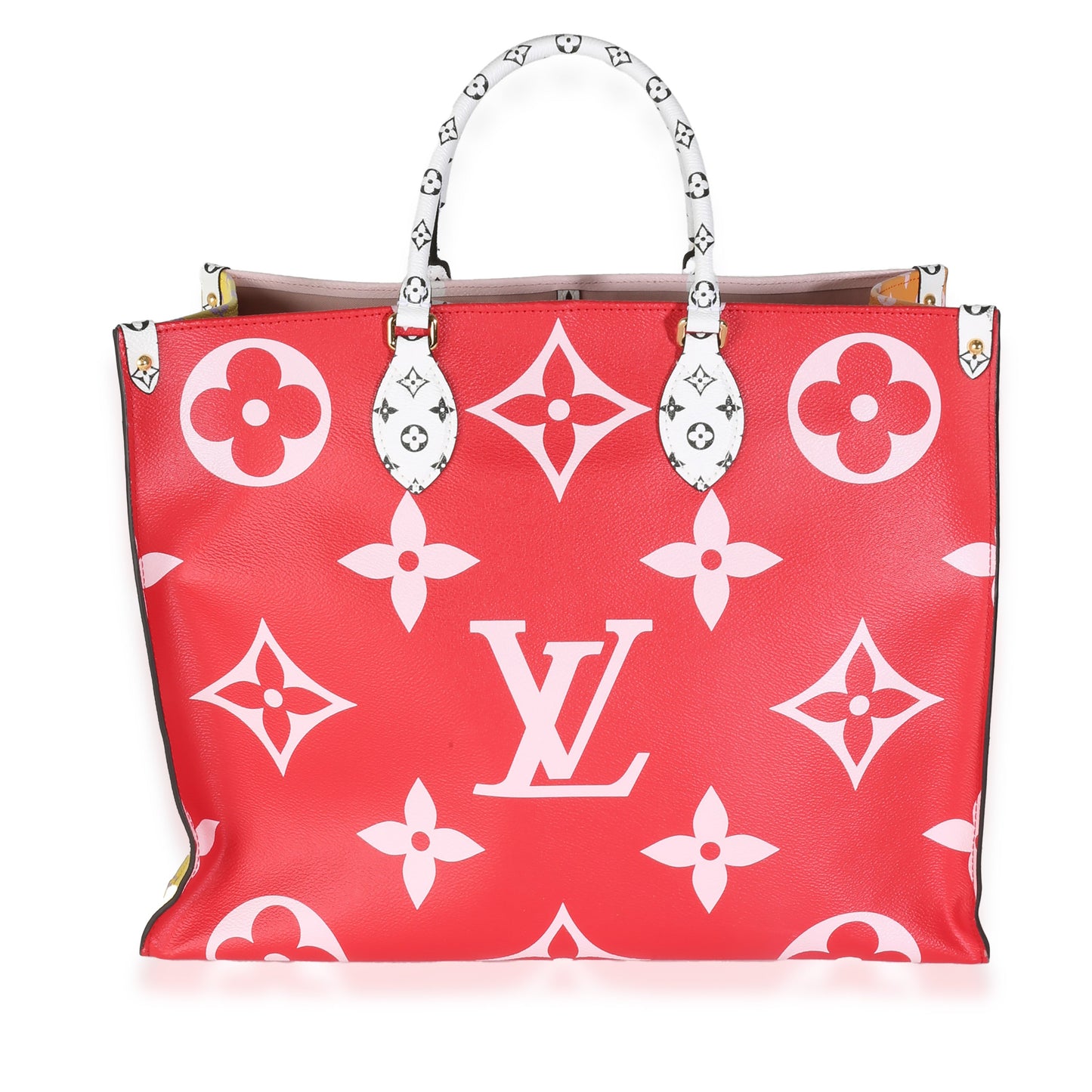 Louis Vuitton Rouge Rose Monogram Giant Canvas Onthego GM