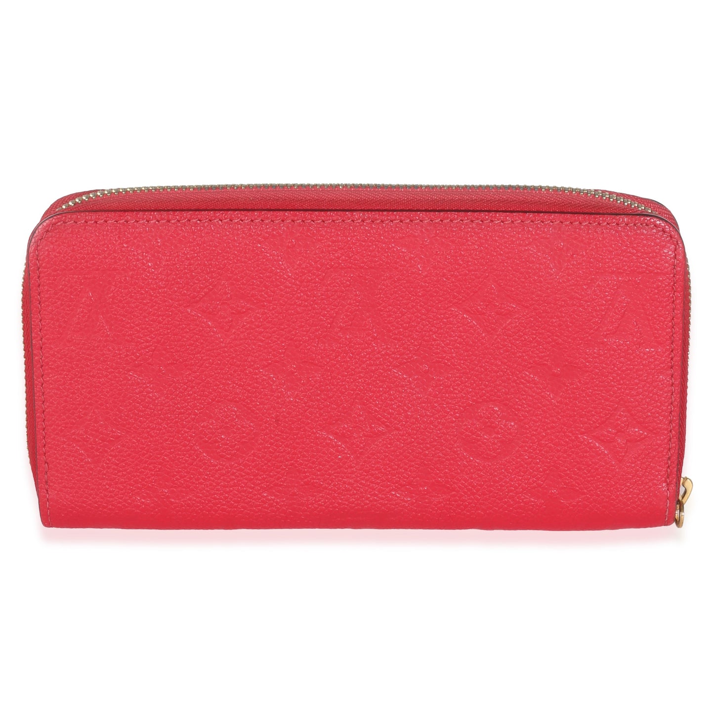Louis Vuitton Cerise Monogram Empreinte Zippy Wallet