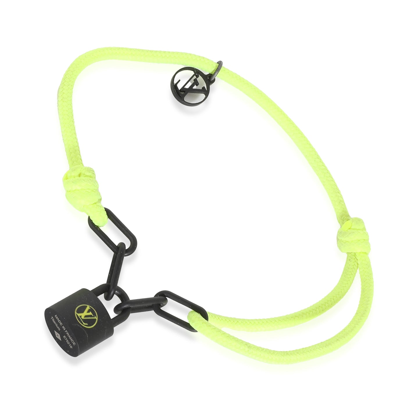 Louis Vuitton Lockit Bracelet inTitanium