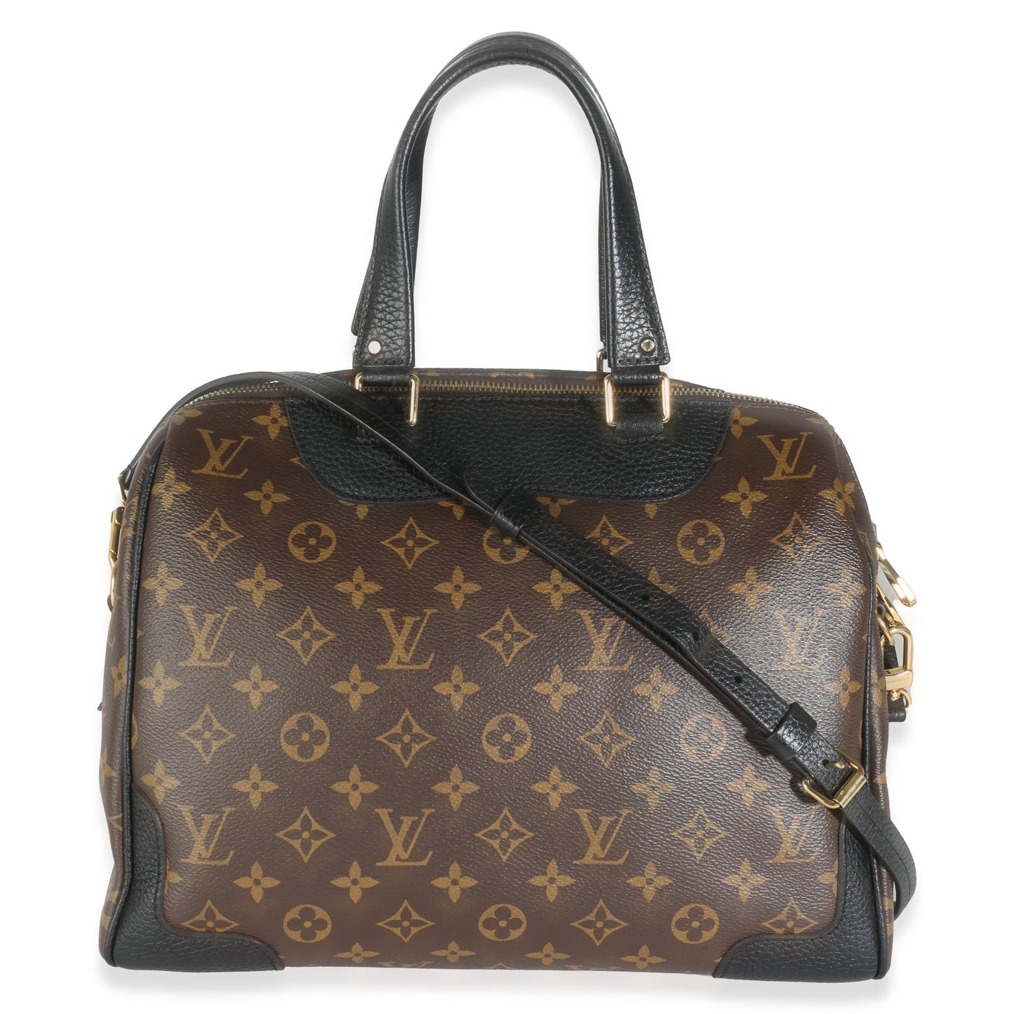 Louis Vuitton Black Monogram Canvas Retiro NM