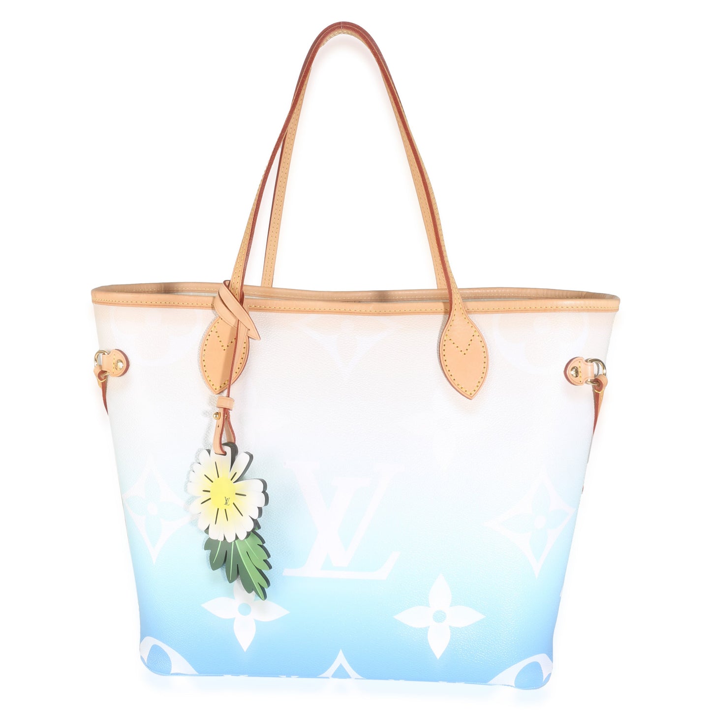 Louis Vuitton Blue Giant Monogram Canvas By The Pool Neverfull MM