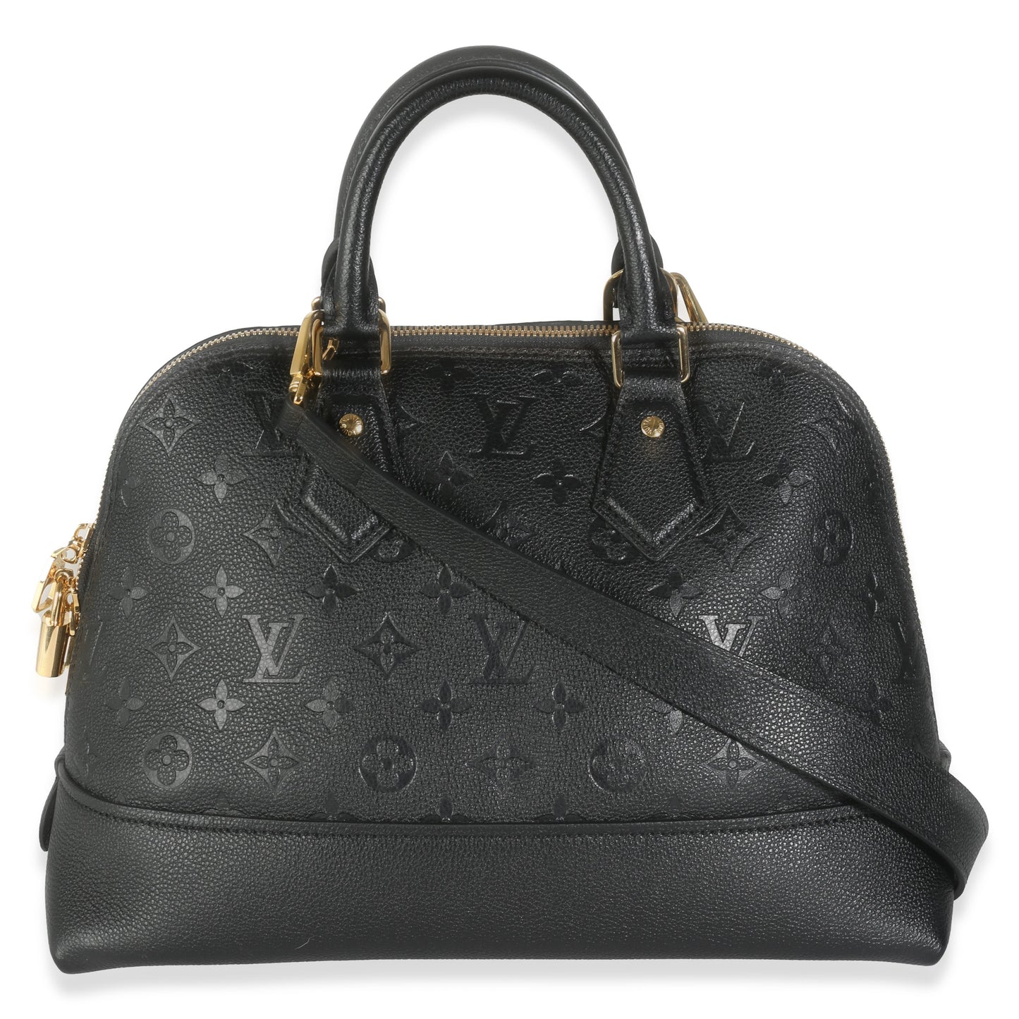 Louis Vuitton Black Monogram Empreinte Neo Alma PM