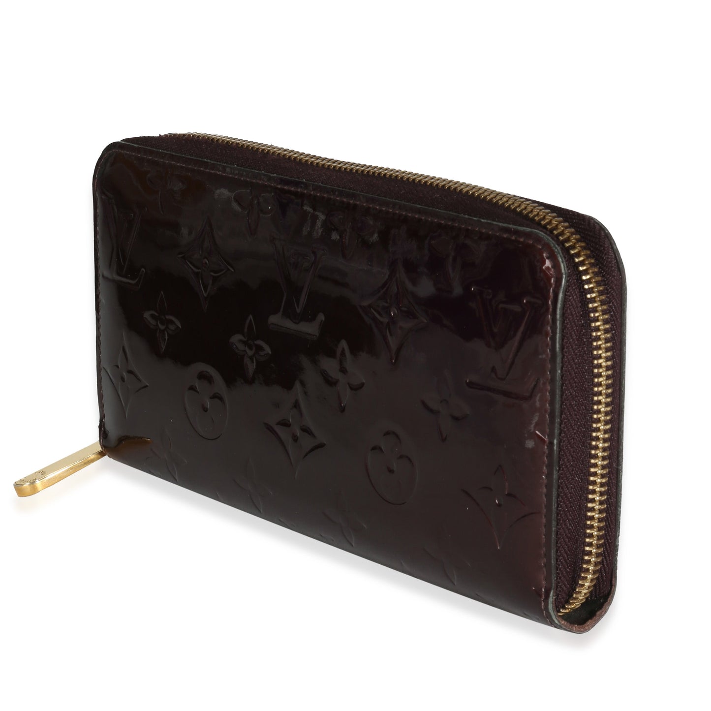 Louis Vuitton Amarante Monogram Vernis Zippy Wallet