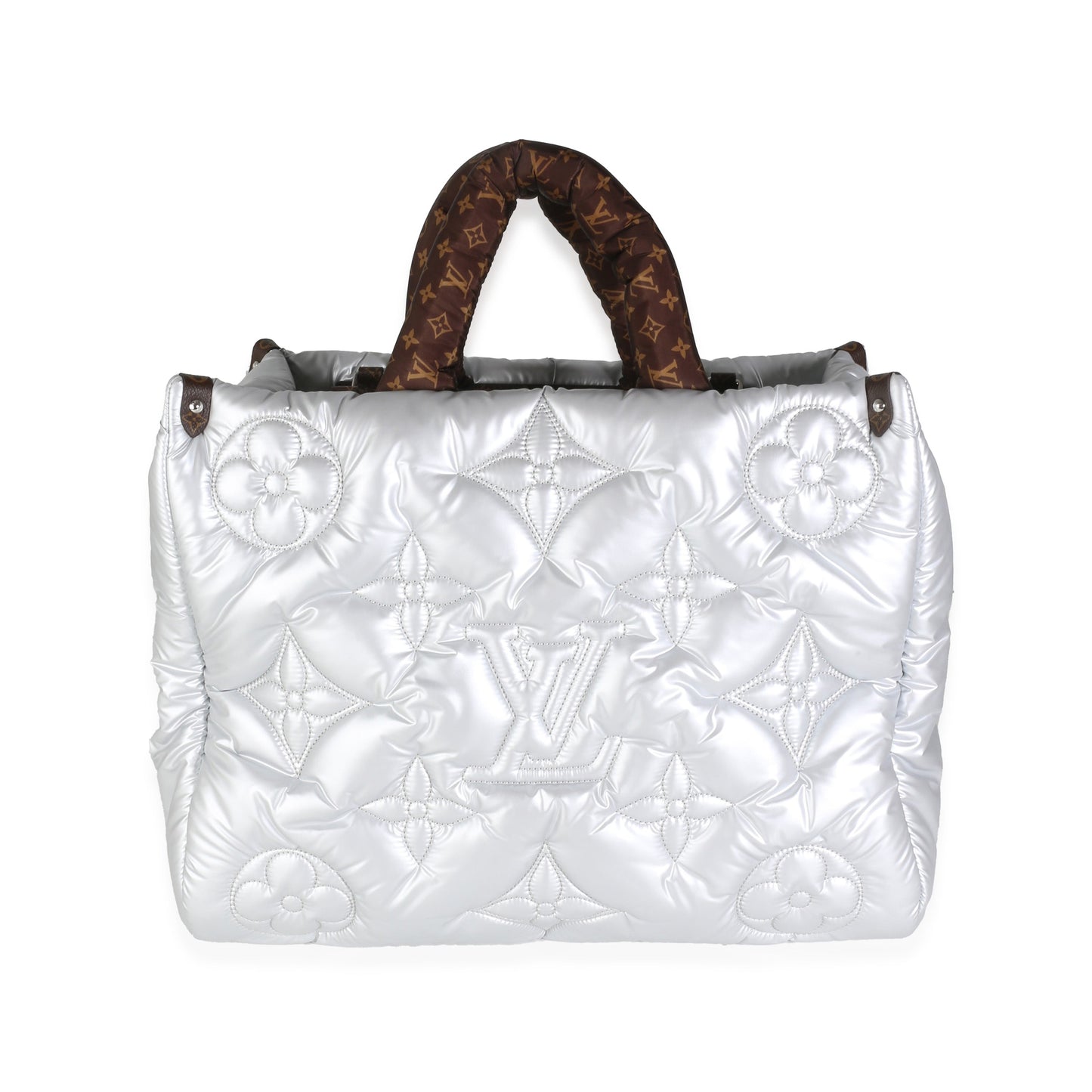 Louis Vuitton Sier Econyl Monogram Pillow Giant Onthego GM