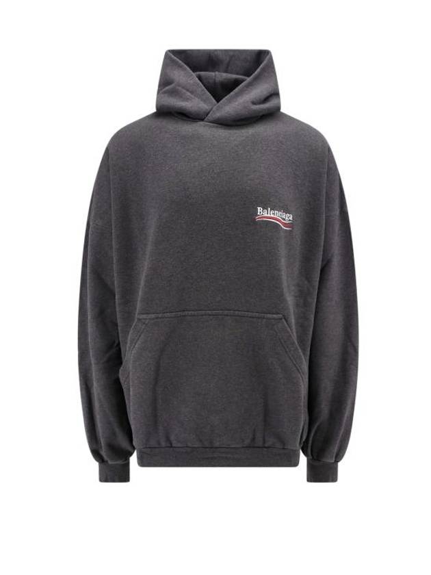 Luxury Balenciaga Trending 2025 Embroidered Logo Cotton Hoodie Grey