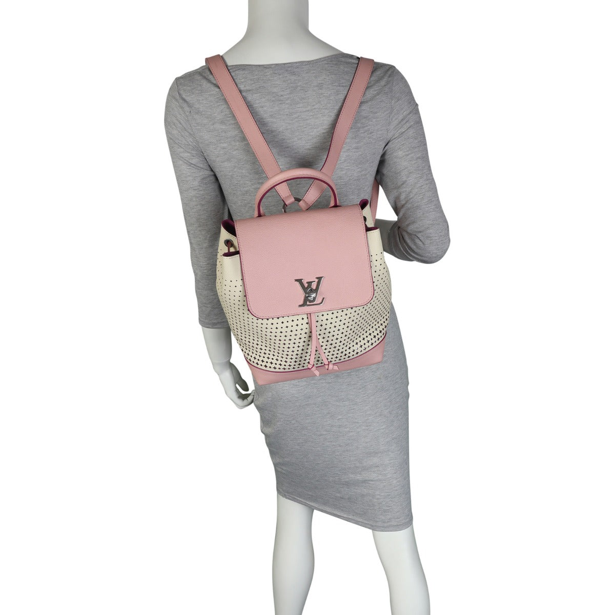 Louis Vuitton Lockme Backpack Perforated