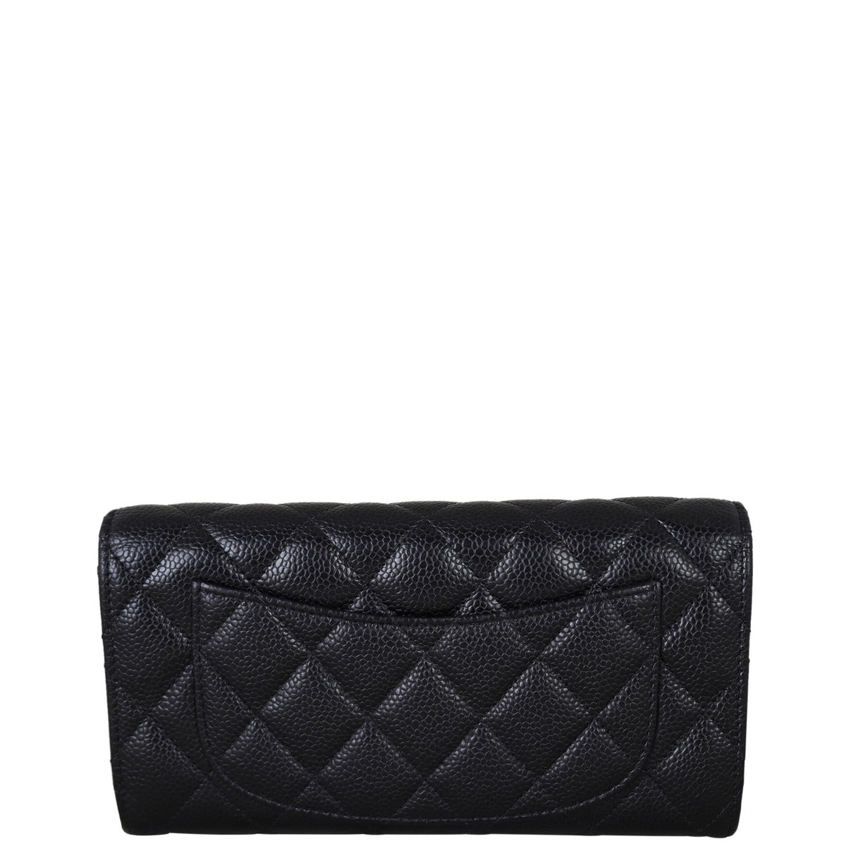 Chanel Classic Flap Long Wallet | Black Caviar