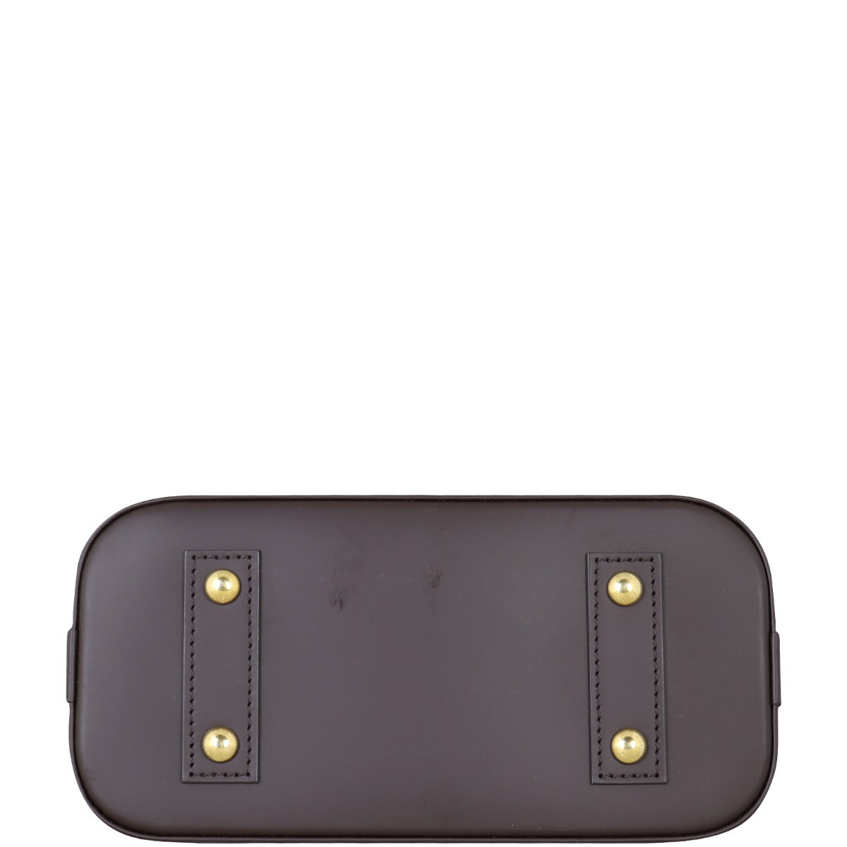 Louis Vuitton Alma BB Damier Ebene | Calfskin Leather Base