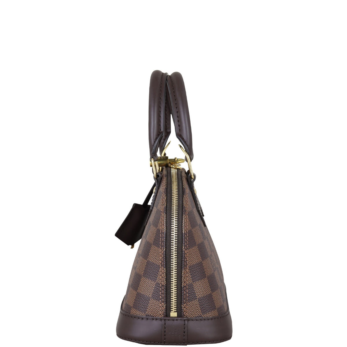 Louis Vuitton Alma BB Damier Ebene | Calfskin Leather Base