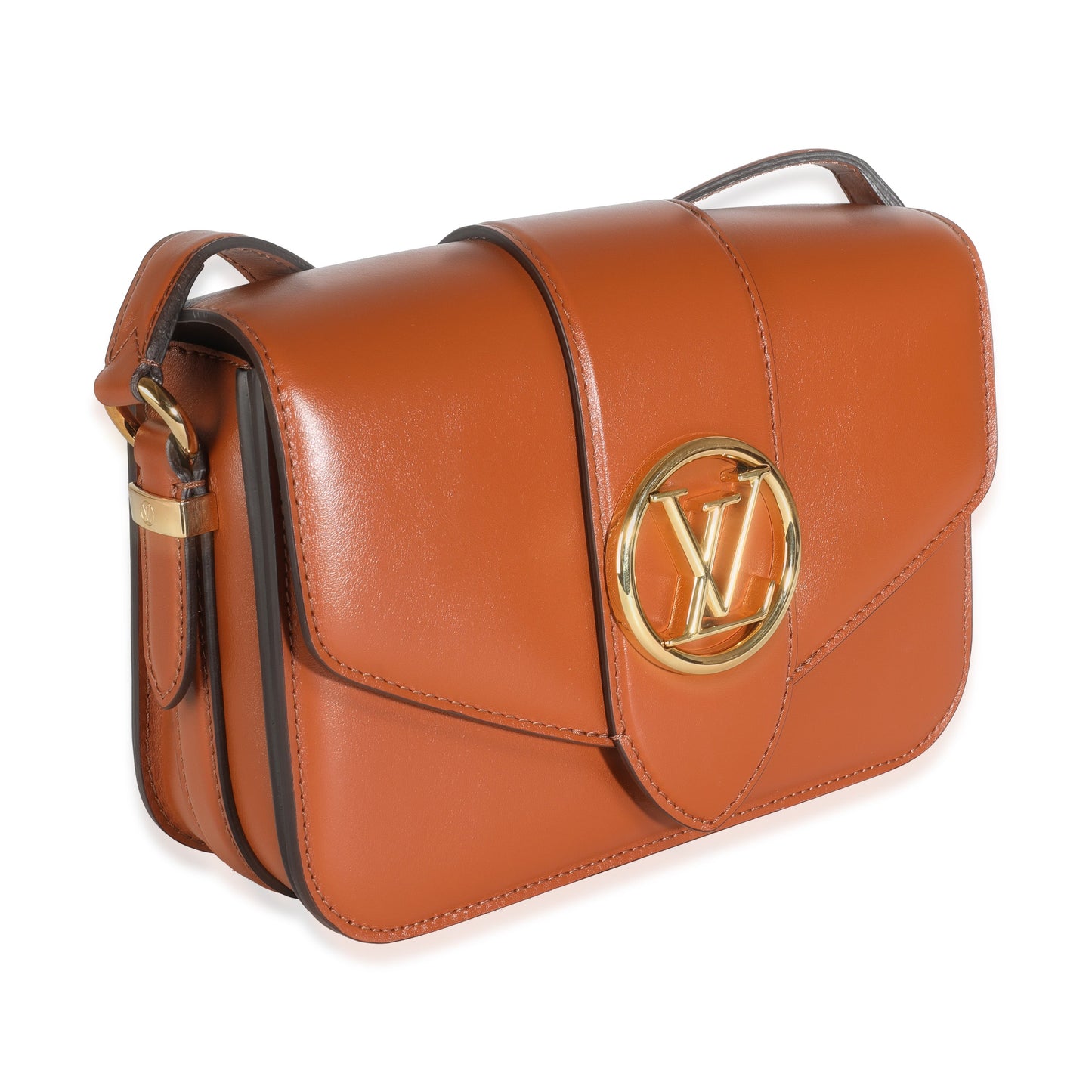Louis Vuitton Golden Siena Smooth CalfskinPont 9
