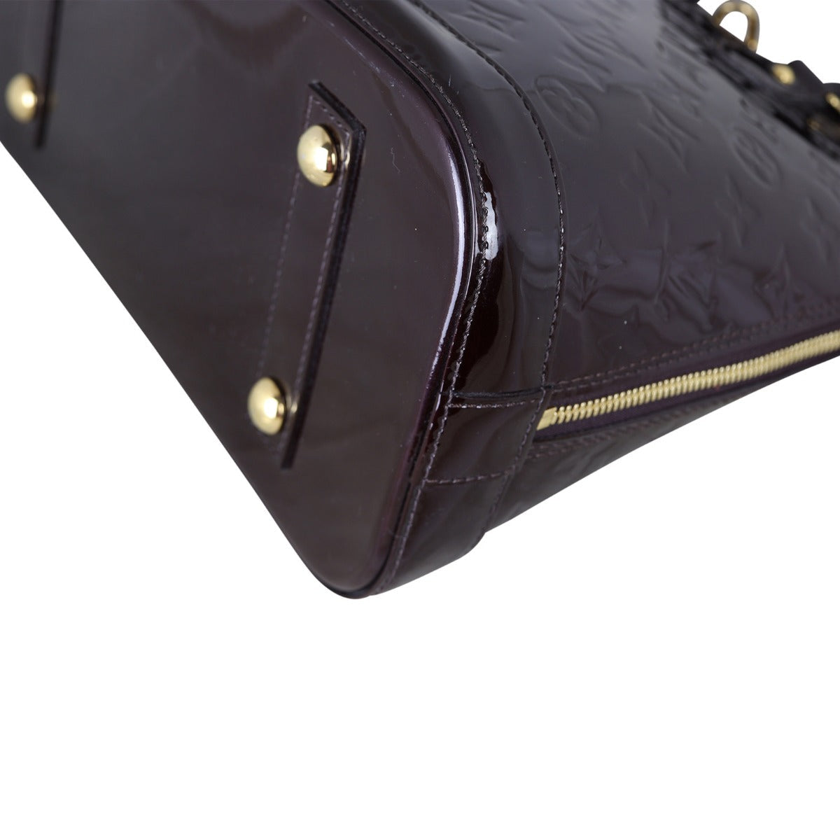 Louis Vuitton Alma PM Monogram Vernis | Gold Hardware
