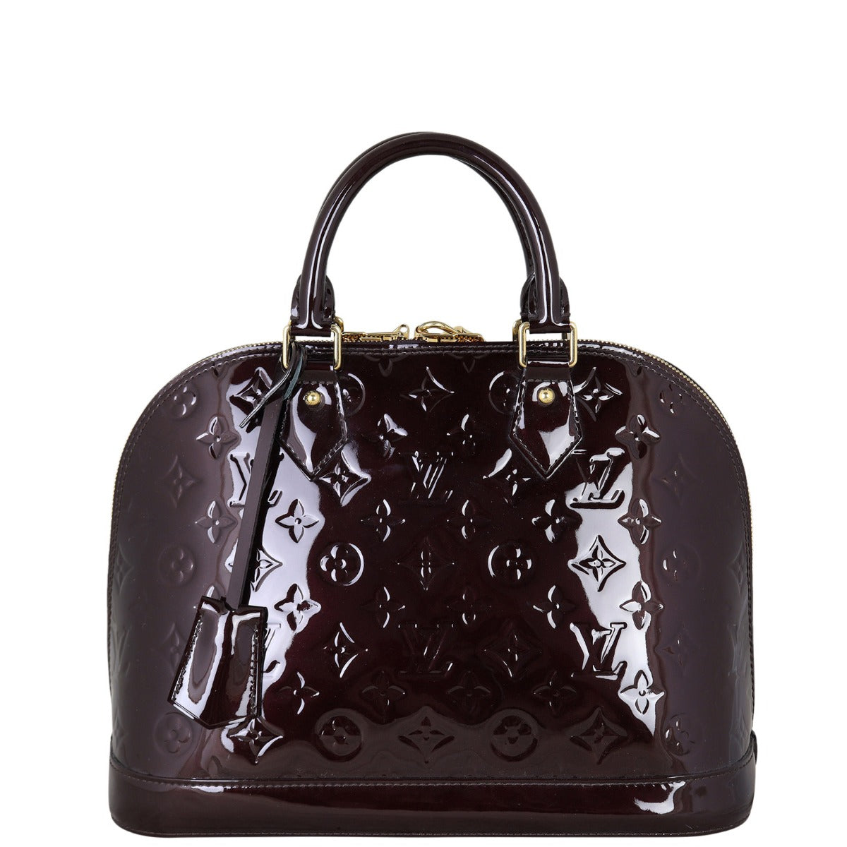 Louis Vuitton Alma PM Monogram Vernis | Gold Hardware