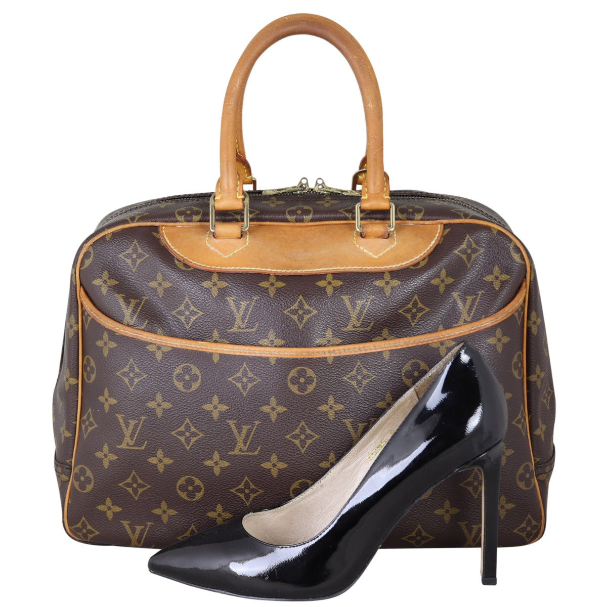 Louis Vuitton Deauville Bowling Vanity Monogram