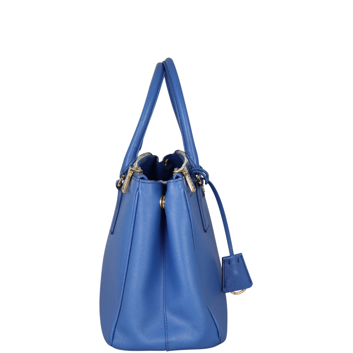 Prada Saffiano Lux Galleria Double Zip Tote Small
