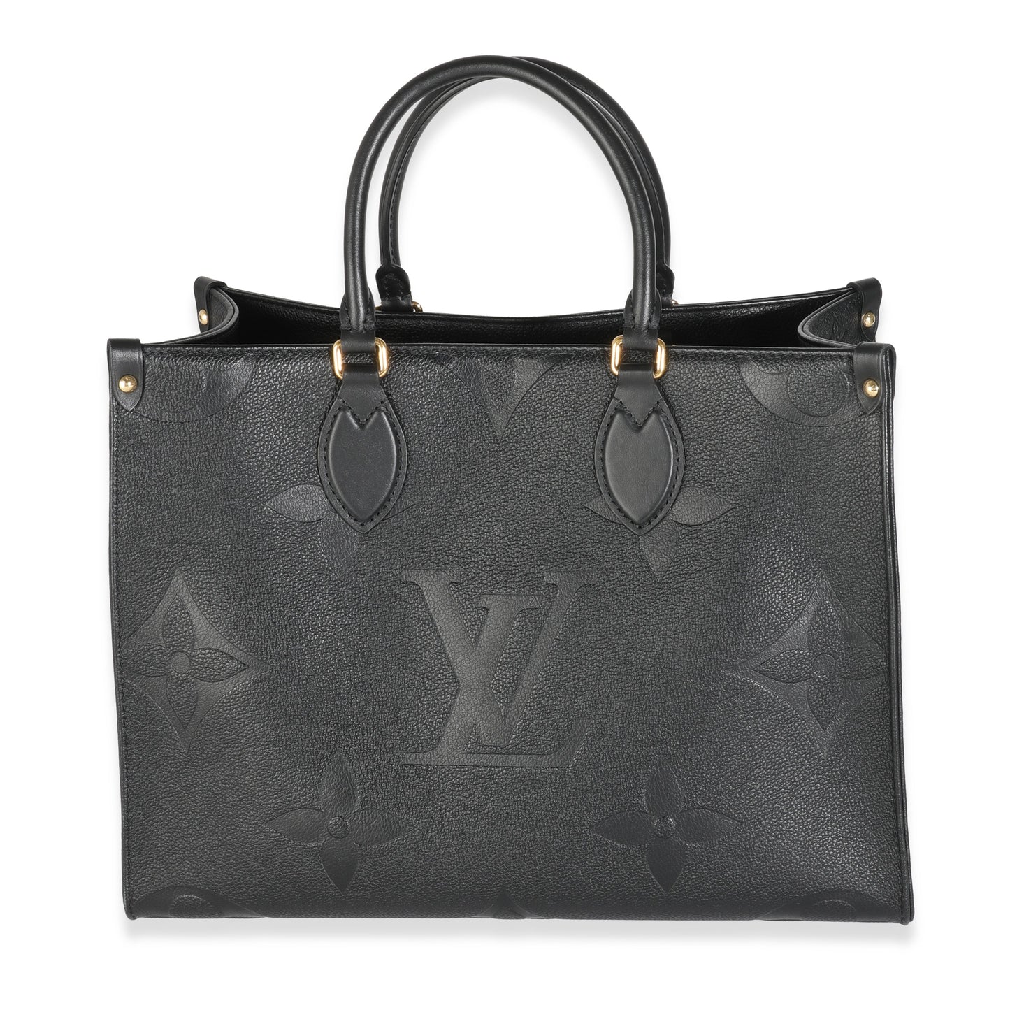 Louis Vuitton Black Monogram Empreinte Onthego MM