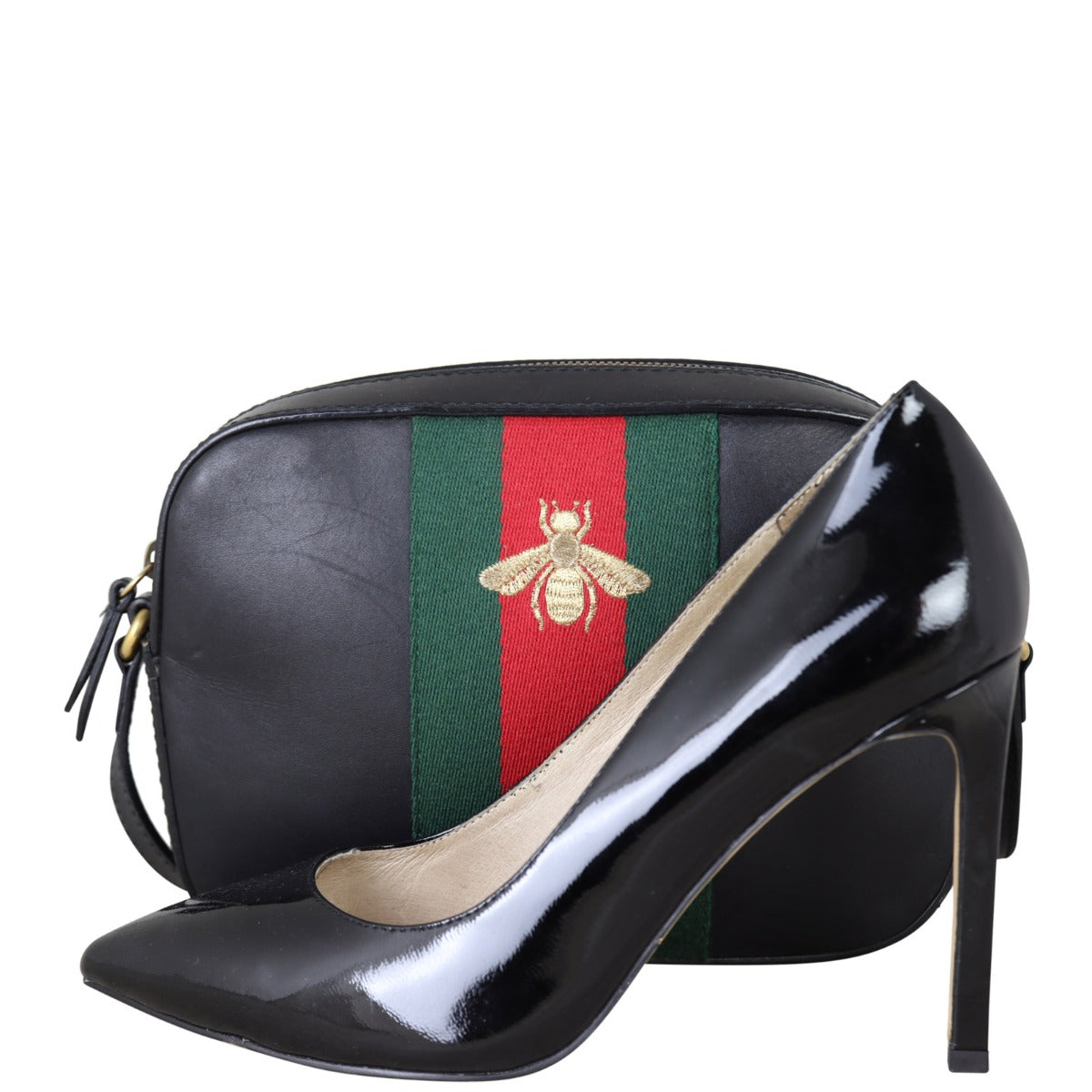 Gucci GG Webby Bee Crossbody Bag