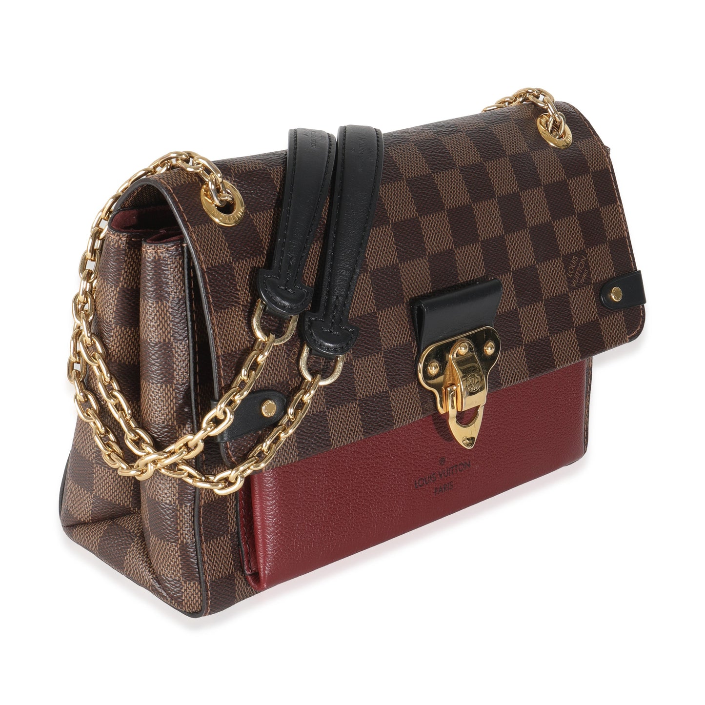 Louis Vuitton Bordeaux Damier Ebene Canvas Vavin PM