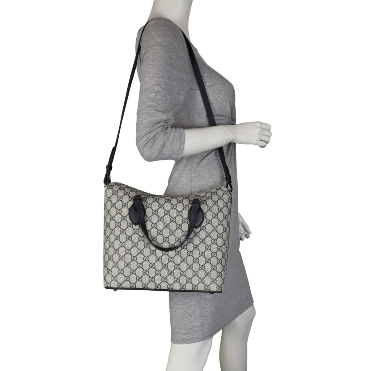 Gucci GG Supreme Foldover Tote