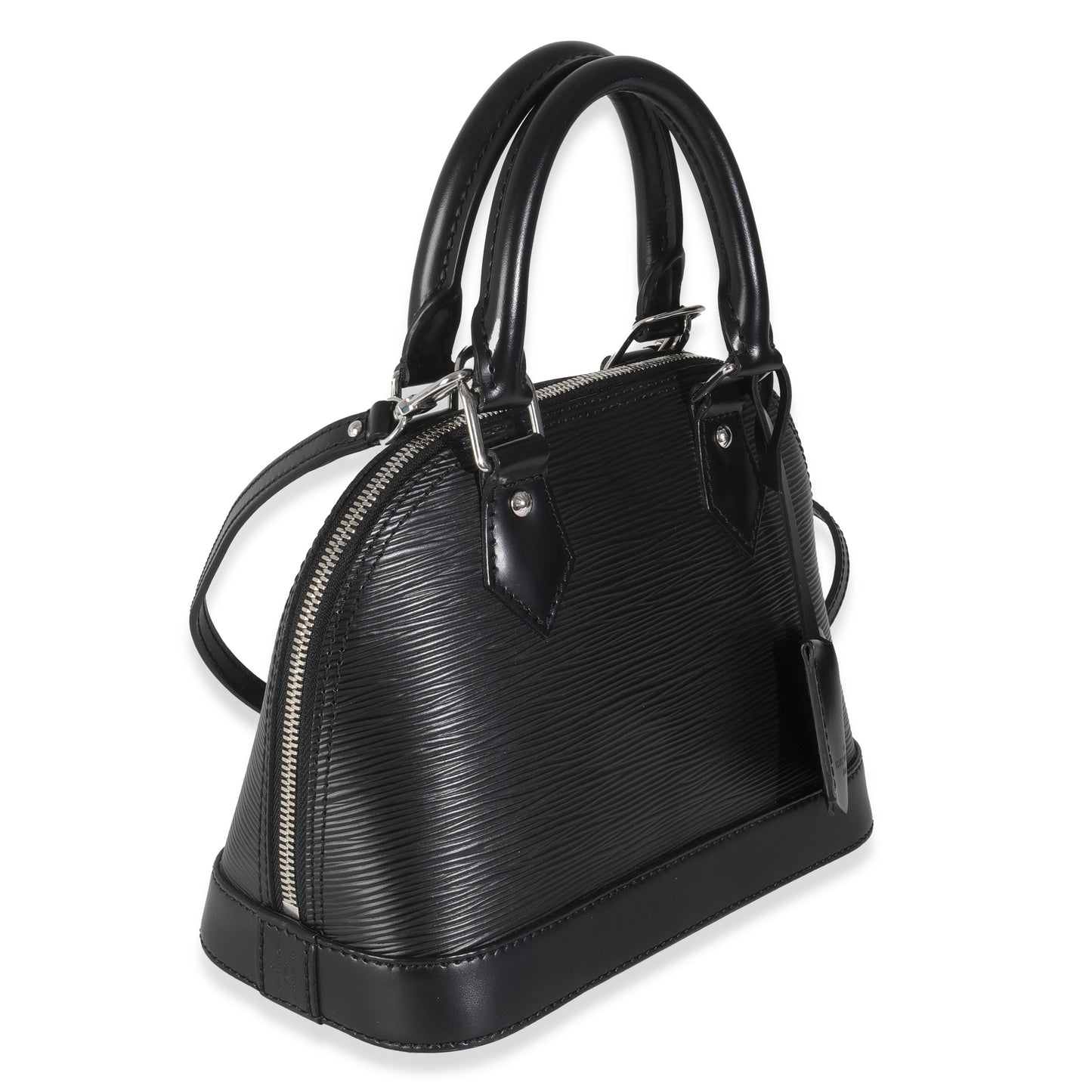 Louis Vuitton Black Epi Alma BB