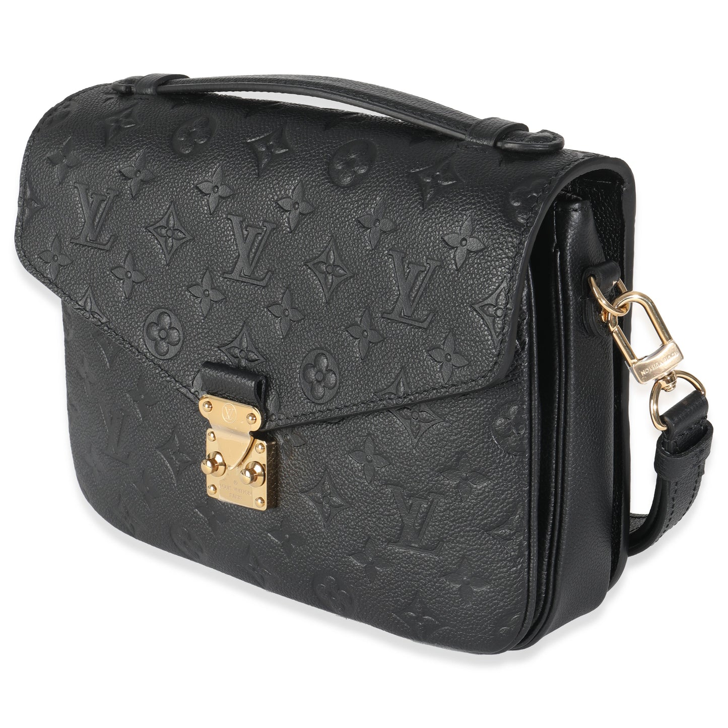 Louis Vuitton Black Monogram Empreinte Pochette Metis